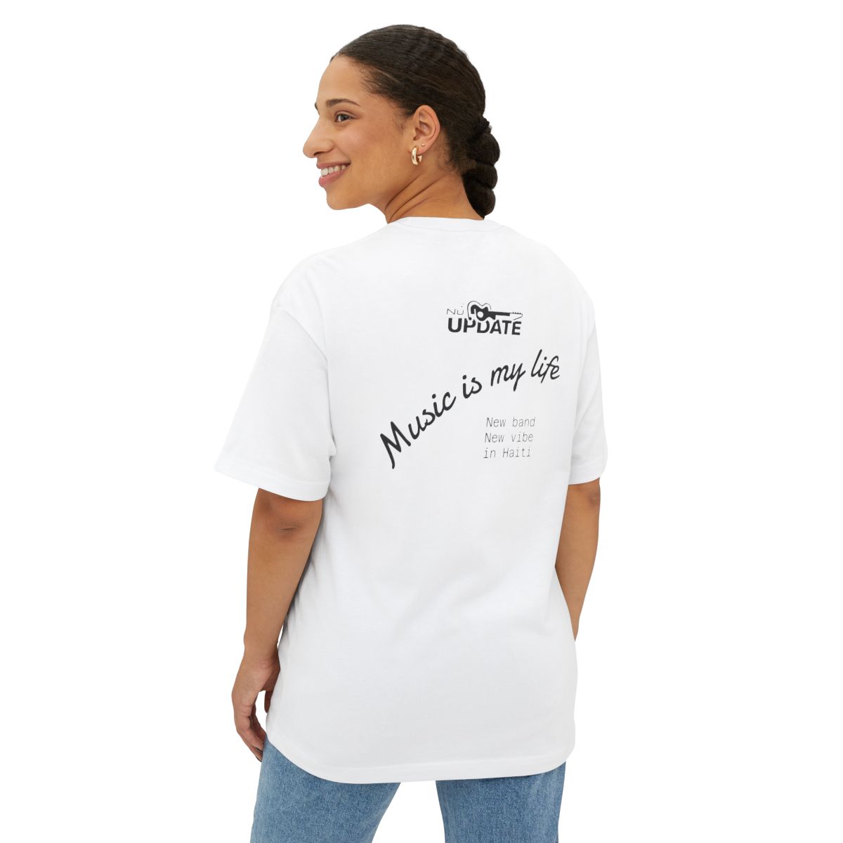 unisex oversized boxy tee